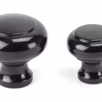 Black Regency Cabinet Knob - Small - Image 4