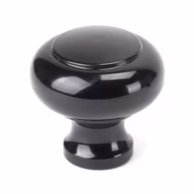 Black Regency Cabinet Knob - Large