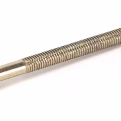 Polished Brass SS M5 x 64mm Male Bolt (1)