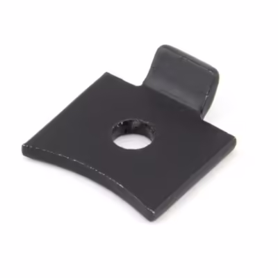 Black Single Stud for Flat Black Bookcase Strip