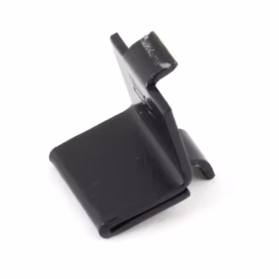 Black Double Stud for Flat Black Bookcase Strip