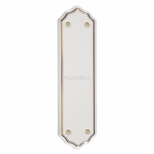 Shaped Fingerplate Gold Line