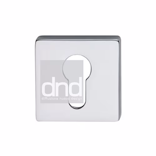 Euro Profile Keyhole Escutcheon Square - BD04E