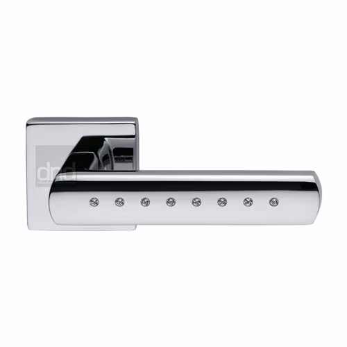 Vita Door Handle on Square Rose