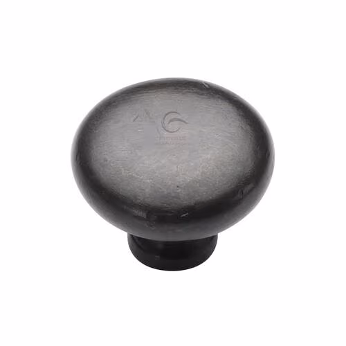 Rustic Bronze Round Cabinet Knob