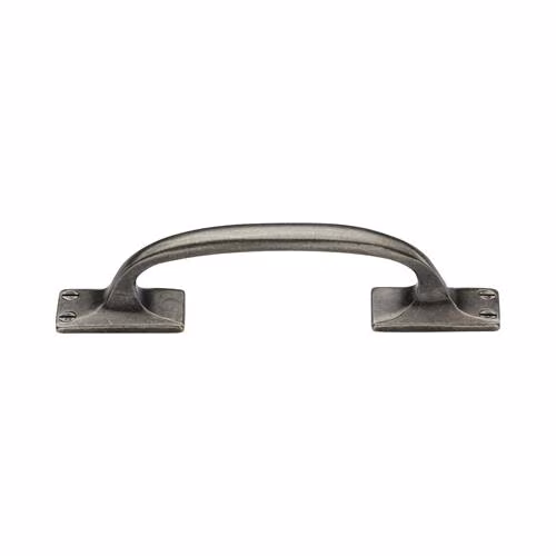 Rustic Pewter Offset Cabinet Pull Handle