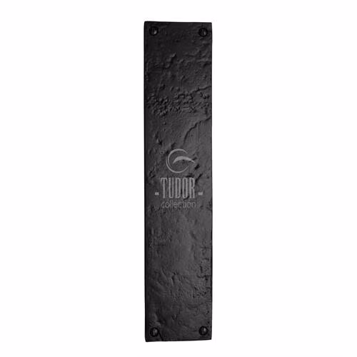 Tudor Fingerplate Black Iron