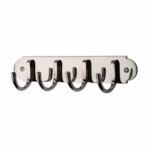 Coat Hooks on Plate