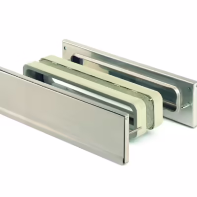 LP05-49 30 Minute Fire Rated Letterplate Assembly 47-52mm Doors