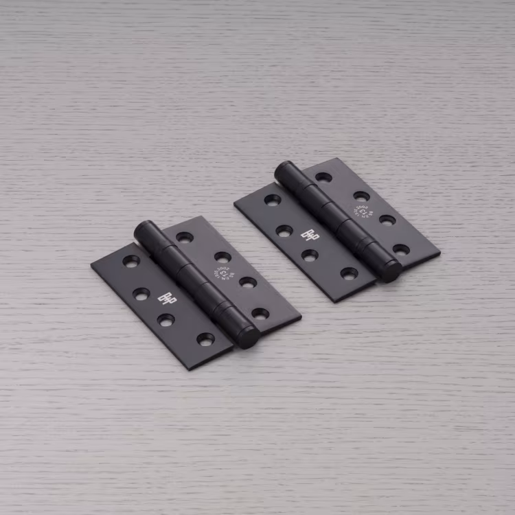 Hinge / 102 x 76 x 3 mm / Set of 2 / Steel