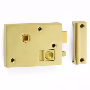 Unflanged Bathroom Latch 4"