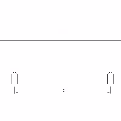 Avenue Cabinet Handle 224mm - Image 2