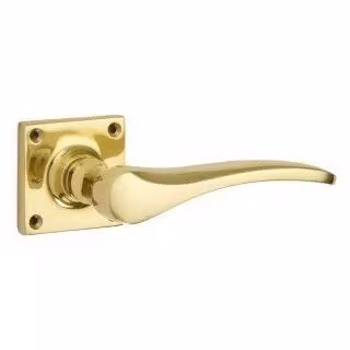 Oxford Lever Latch on Square Rose