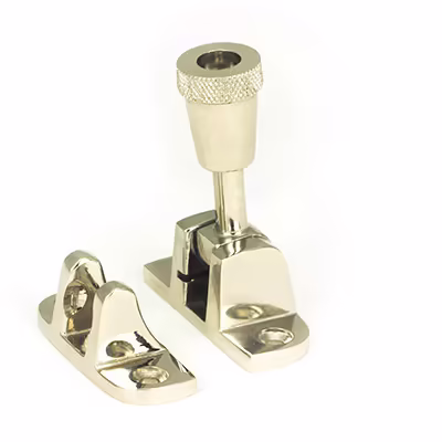 Polished Nickel Brompton Brighton Fastener (Radiused)