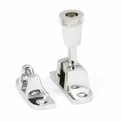 Polished Chrome Brompton Brighton Fastener (Radiused)