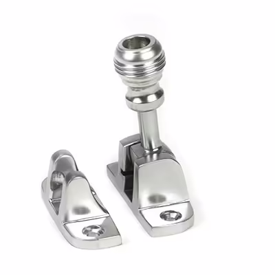 Satin Chrome Prestbury Brighton Fastener (Radiused)