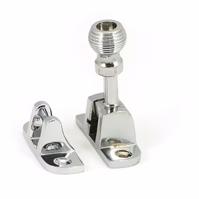 Polished Chrome Beehive Brighton Fastener (Radiused)