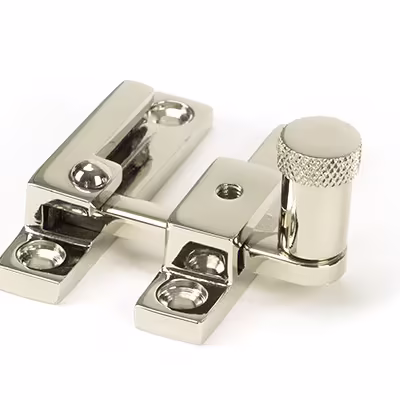 Polished Nickel Brompton Quadrant Fastener - Narrow