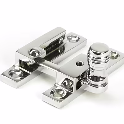 Polished Chrome Prestbury Quadrant Fastener - Narrow