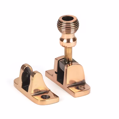 Polished Bronze Beehive Brighton Fastener (Radiused)