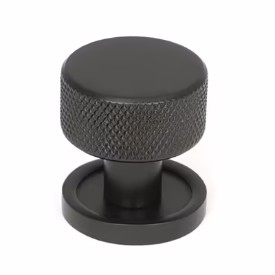 Aged Bronze Brompton Cabinet Knob - 25mm (Plain)