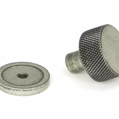 Pewter Brompton Cabinet Knob - 25mm (Plain) - Image 3