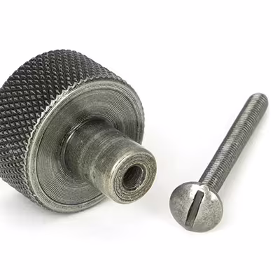 Pewter Brompton Cabinet Knob - 25mm (No rose) - Image 3