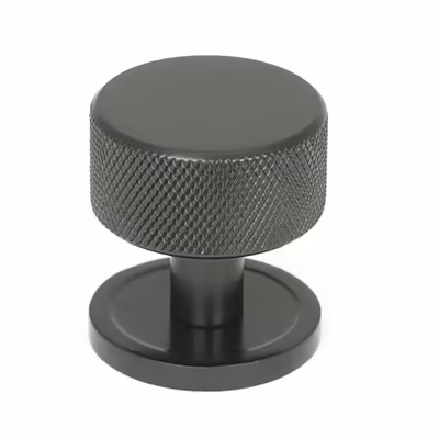 Aged Bronze Brompton Cabinet Knob - 32mm (Plain)