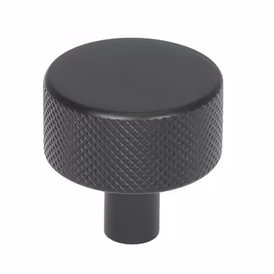 Matt Black Brompton Cabinet Knob - 32mm (No rose)