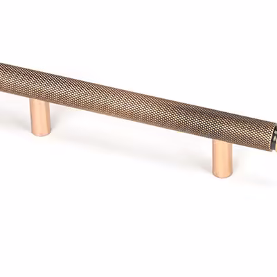 Polished Bronze Full Brompton Pull Handle - Small
