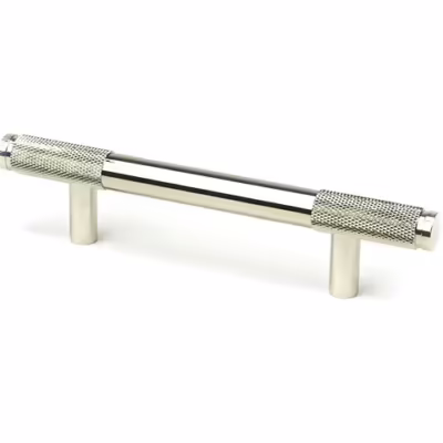 Polished Nickel Half Brompton Pull Handle - Small
