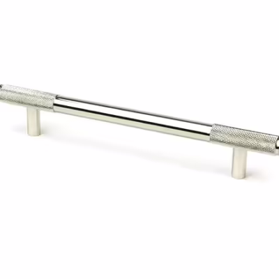 Polished Nickel Half Brompton Pull Handle - Medium