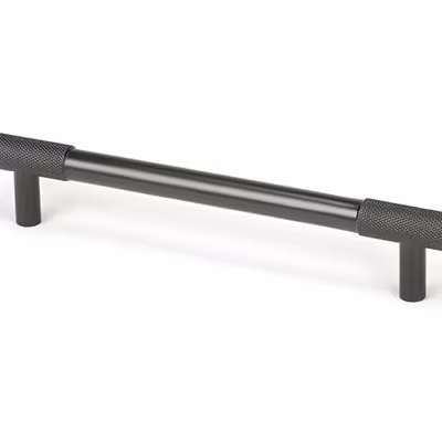Aged Bronze Half Brompton Pull Handle - Medium