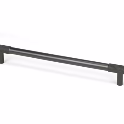 Aged Bronze Half Brompton Pull Handle - Large
