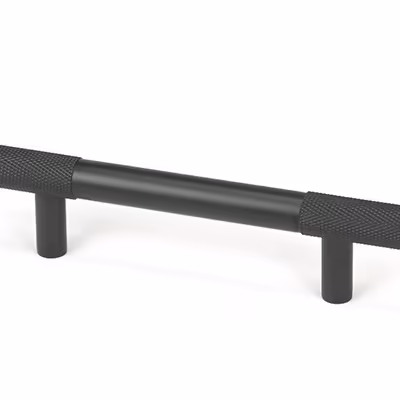 Matt Black Half Brompton Pull Handle - Small