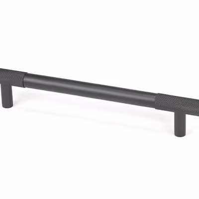 Matt Black Half Brompton Pull Handle - Medium