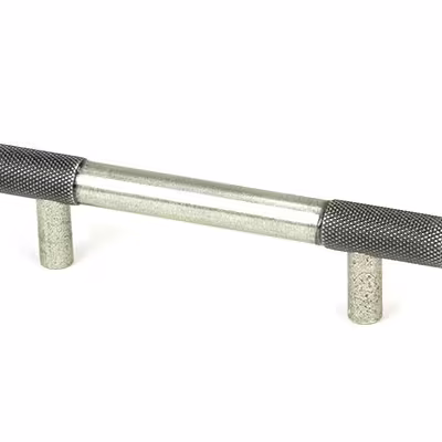 Pewter Half Brompton Pull Handle - Small