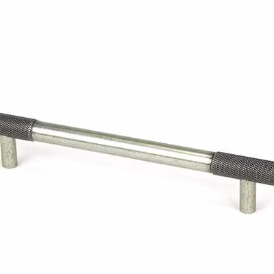 Pewter Half Brompton Pull Handle - Medium
