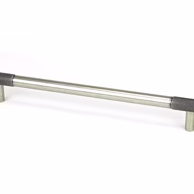 Pewter Half Brompton Pull Handle - Large