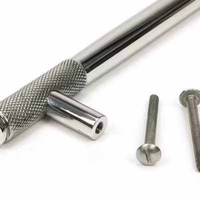 Polished SS (304) Half Brompton Pull Handle - Medium - Image 3