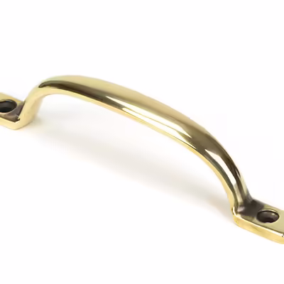 Aged Brass Slim Sash Pull