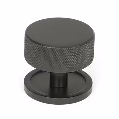 Aged Bronze Brompton Cabinet Knob - 38mm (Plain)