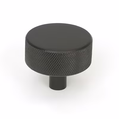 Aged Bronze Brompton Cabinet Knob - 38mm (No rose)
