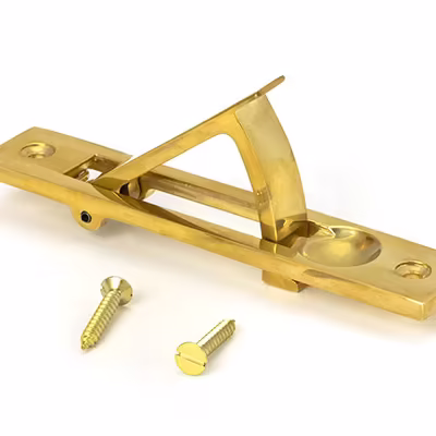 Polished Brass 125mm x 25mm Edge Pull - Image 3