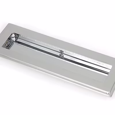Polished Chrome 175mm Art Deco Rectangular Pull
