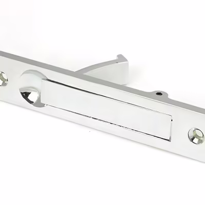 Polished Chrome 125mm x 25mm Edge Pull