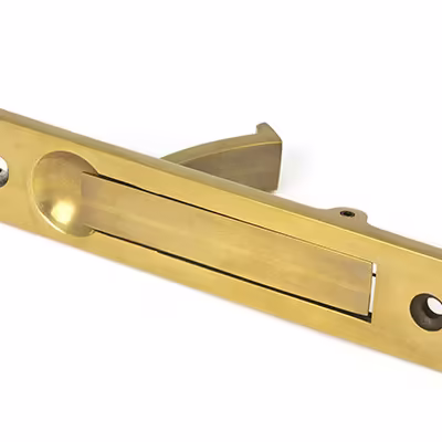Aged Brass 125mm x 25mm Edge Pull