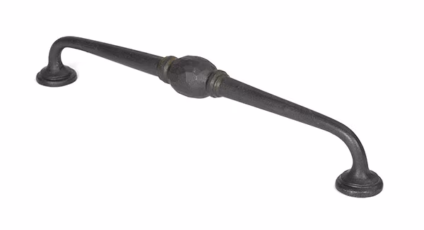 Beeswax 10" Hammered D Handle