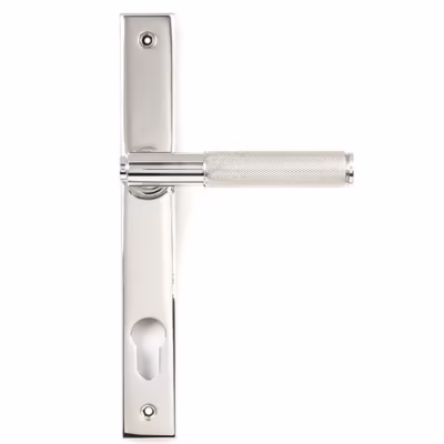Polished Marine SS (316) Brompton Slimline Espag. Lock Set