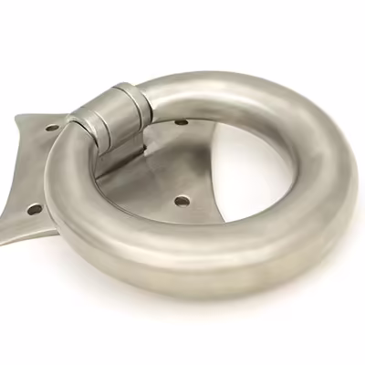 Satin Marine SS (316) Ring Door Knocker